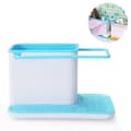 Køkkenvask Caddy Organizer, Svamp Holder Til Vask Blå