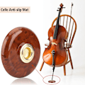 Miniatyrbillede 3 af 5: Cello Gulvbeskyttelsesholder Hvile Stop Spids Stativ Cello Blo,ZQKLA
