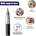 Miniatyrbilde 4 av 5: Dobbelt hode Tungsten Carbide Tip Skribent, Versjon Dobbelt hode, ZQKLA