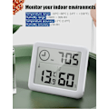 Miniatyrbillede 4 af 5: Digital Termometer/Hygrometer Stor 3.2” LCD Skærm Indendørs, ZQKLA