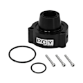 Miniatyrbilde 1 av 5: For 2.0t Dv Bov Fsi Mk5 B7 Blow Off Valve Diverter Spacer