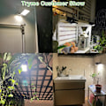 Miniatyrbillede 2 af 5: 45LED Solcellelys Udendørs Klips Bevægelsessensor Lys 3 Tilstande, ZQKLA