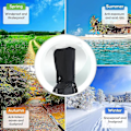 Miniatyrbilde 4 av 5: Golf Bag Rain Cover Hood, Golf Bag Rain Cover, kompatibel med Tour Bags/golf Bags/carry Cart/stand