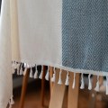 Pikkukuva 5 / 5: Pöytäliina, Kirjailtu Pöytäliina Puuvilla Pellava Rypytön, ZQKLA