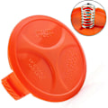 Miniatyrbild 4 av 5: 2024 5 st Spolkapslar för Black & Decker Grästrimmer BESTA525 BESTA528 BESTA530 ST1823, Gräsklippare ABS Ersättning