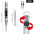 Miniatyrbillede 2 af 5: 2 stk. Automatisk Center Punch, Automatisk Center Punch, Fjeder Spænding, ZQKLA