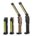Miniatyrbillede 3 af 5: Multifunktionel genopladelig cob arbejdslygte led inspektionslygte foldbar bil lommelygte reparation udendørs teltlygte