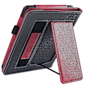 Pikkukuva 4 / 5: Luova kotelo jalustalla, yhteensopiva 6,8 tuuman Kindle Paperwhite 11. sukupolven 2021 kanssa Red Gray