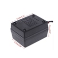 Miniatyrbild 5 av 5: 200W AC 220V till 110V Transformator Nedtrappningsomvandlare Reseadapter EU-kontakt