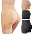 Miniatyrbilde 2 av 5: Butt Lift Truser Hippe Paddet Lingeri Sømløs Magekontrollformer Push Up Undertøy Ass Fake Enhancer Truser, M