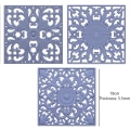 Miniatyrbilde 2 av 7: Fleksibel Silikon Trivet Matte Sett 3 (Grå) Silikon Trivetter fo,ZQKLA