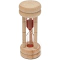 Miniatyrbillede 1 af 5: Træ Timeglas Timer, 3 Minutters Timeglas Træ Sandglas, Hou