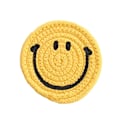 Miniatyrbillede 1 af 5: Sjove Drikkeunderlag med Stativ, 6-pak Gul Smiley Kaffe Tab