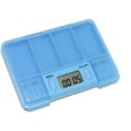Miniatyrbillede 5 af 5: Multi-Alarm Timer Bærbar Pilleæske 4 Række LCD Digital Pille Organiser