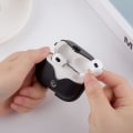 Miniatyrbild 4 av 5: AirPods 3 3:e generation fodral 2021 Läder med nyckelring, ZQKLA