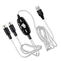 Miniatyrbilde 3 av 3: 180 X2cm USB-adaptere MIDI-grensesnitt USB MIDI-kabel MIDI-adapterledning MIDI-keyboard MIDI USB-kabel Piano