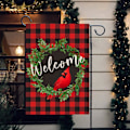 Miniatyrbillede 3 af 6: Cardinal Julehaveflag 12,5 x 18 Tommer | Udendørs Jul