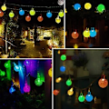 Miniatyrbillede 4 af 6: Solcelled Feelygter, 50 LED 7M/23FT Solcelled Lysstreng Vand, ZQKLA