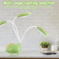 Miniatyrbillede 4 af 5: LED Skrivebordslampe, Børne Dinosaur Skrivebordslampe, USB Genopladelig Tråd, ZQKLA