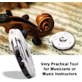 Miniatyrbillede 3 af 5: Chromatisk Stemmegaffel Tuner C-C Tuning Tool med Musikinstrumenter, ZQKLA
