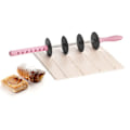 Miniatyrbilde 4 av 5: Justerbar Kjevle, 7 Tykkelsesringer, Fondant Kjevle P, ZQKLA