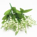 Kunstige Blomsterplanter, Plastik Kunstig Blomsterpynt, ZQKLA