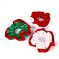 Miniatyrbild 1 av 5: Julklappsscrutchie Blandade Färger Flanell Scrunchie Jul, ZQKLA