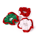 Miniatyrbillede 1 af 5: Jule Scrunchie Blandet Farve Flanel Scrunchie Jul, ZQKLA