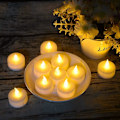 Miniatyrbild 3 av 5: LED-ljus, Flamlösa Ljus, Paket med 24 LED-ljus CR2032, ZQKLA