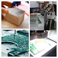 Miniatyrbillede 5 af 5: PCB Printplade Wolframcarbid Mikro Bor Mini Twi, ZQKLA