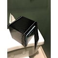 Miniatyrbillede 7 af 7: Firkantet PU Læder Vævsæske Dækning Holder, Moderne Firkantet Faci, ZQKLA