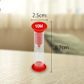 Miniatyrbillede 2 af 5: Tidsglas Timer Sæt Farverigt Sand Køkken Timer Cl,ZQKLA