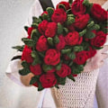 Miniatyrbillede 3 af 5: Bouquet tæppe gør-det-selv materialepakke, Hæklet Bouquet af Blomster Romantiske Strikkede Blomster Plaider til Boligindretning yellow