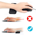 Miniatyrbillede 6 af 7: Memory Foam Håndledsstøtte Skridsikker Ergonomisk Musehåndledsstøtte m,ZQKLA