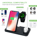 Miniatyrbillede 1 af 5: 4 i 1 Trådløs Oplader, Dockingstation til Apple Watch/AirPods/