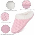 Miniatyrbillede 3 af 5: Rosa hjemmesko til kvinder - varme, med memory foam og anti-slip