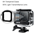 Miniatyrbillede 4 af 7: Vandfast etui til GoPro Hero 9 Hero 10 Actionkamera Sort, ZQKLA
