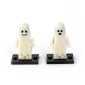 Miniatyrbillede 3 af 5: Spøgelsesmodel Actionfigurer ABS Smilende Lysende Gyser Byggeklodser Legetøj Små Klodser Legetøj Minifigur