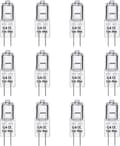 G4 Halogenlampor 20W 12V, 12-pack Halogenlampor Lampa