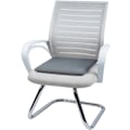 Pikkukuva 3 / 5: Neliönmuotoinen harmaa memory foam -istuintyyny