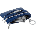 Miniatyrbild 4 av 6: Myntbörs i äkta läder för damer, Mini Pouch Change Wallet, ZQKLA
