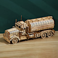 Miniatyrbild 2 av 5: 3D Träpussel Bränsletankbil Modellkit, (Stor) Hjärngympa, ZQKLA