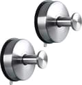 Sugproppskrok - 2-pack Sugpropp Handdukskrok Rostfritt Stål
