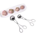 INF Köttbulltång / skopa för köttbullar, 2-pack med 2 storlekar, su