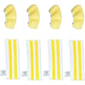8 stk. dampmoppepuder til Kärcher SC2 SC3 SC4 SC5 damprenser mikrofiber moppeklud sæt
