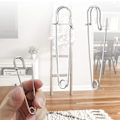 Miniatyrbild 3 av 5: 30-pack 7,5 cm Säkerhetsnålar - för Kläder, Läder, Canvas, B,ZQKLA