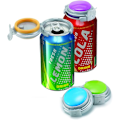 Pikkukuva 1 / 2: Fizz-Keeper -purkkipumppu ja -kaadin, Sekalaiset värit (4 kpl pakkaus), ZQKLA