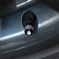 Pikkukuva 3 / 5: 12 kpl Rengasventtiilin suojuksia - Laser Skull -venttiilihatut autoon Ti, ZQKLA