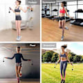 Miniatyrbillede 4 af 5: Fitness Sjippetov Sports Sjippetov Trådløs Sjippetov, ZQKLA