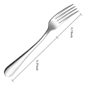 Miniatyrbillede 2 af 5: 8 Tommer Middagsgække,  Robust Rustfrit Stål Middagsgække, ZQKLA